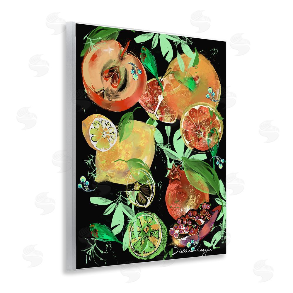Susan Lugar Fruit Medley Combo Wall Plaque Printed Art