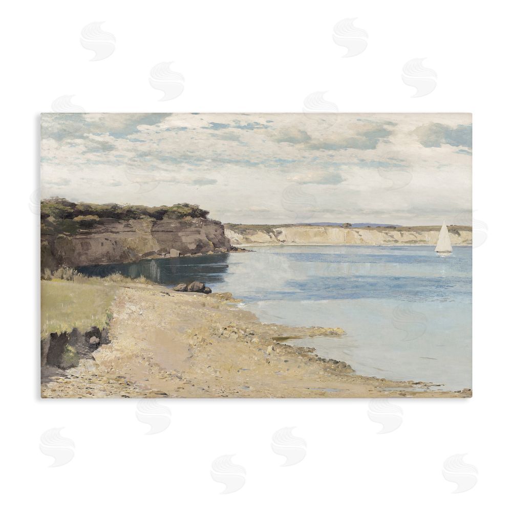 Christy McKee Set Sail Peaceful Cove Stretched Canvas Wall Art Print