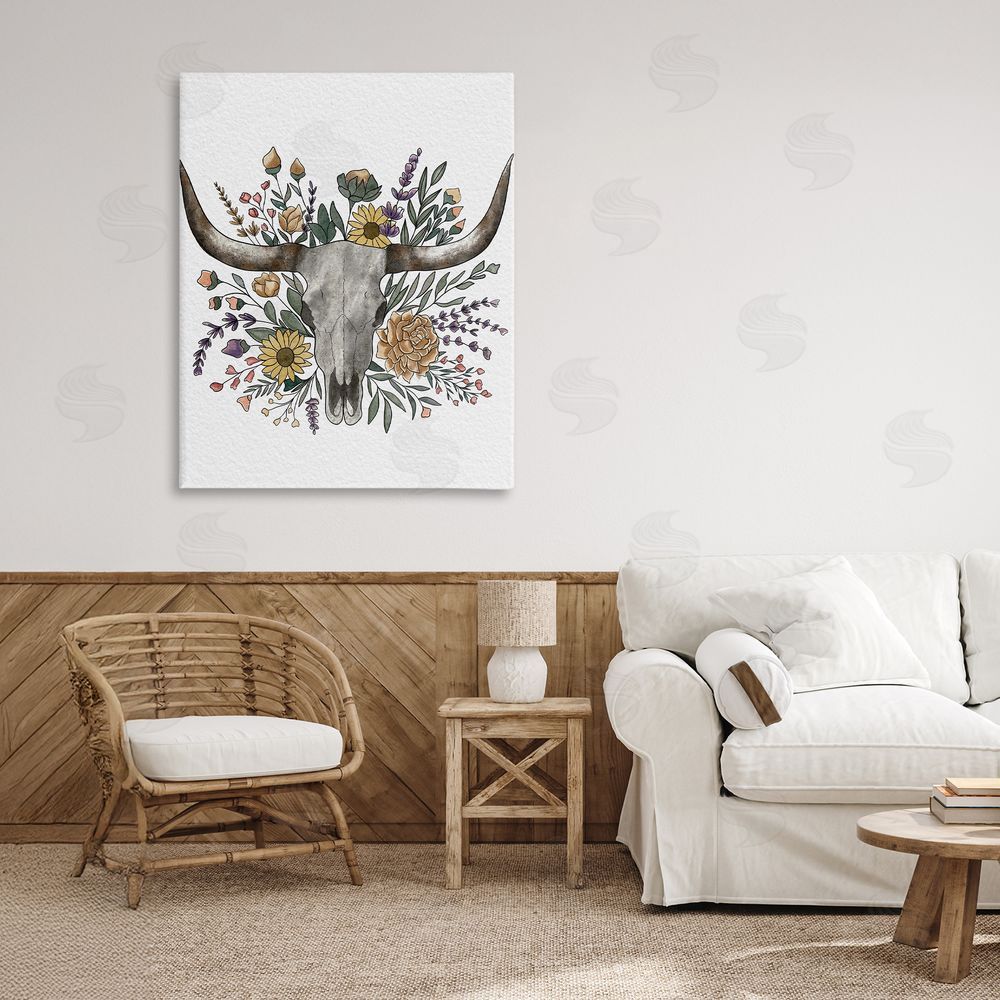 Alisha Kiara Design Boho Wildflower Longhorn