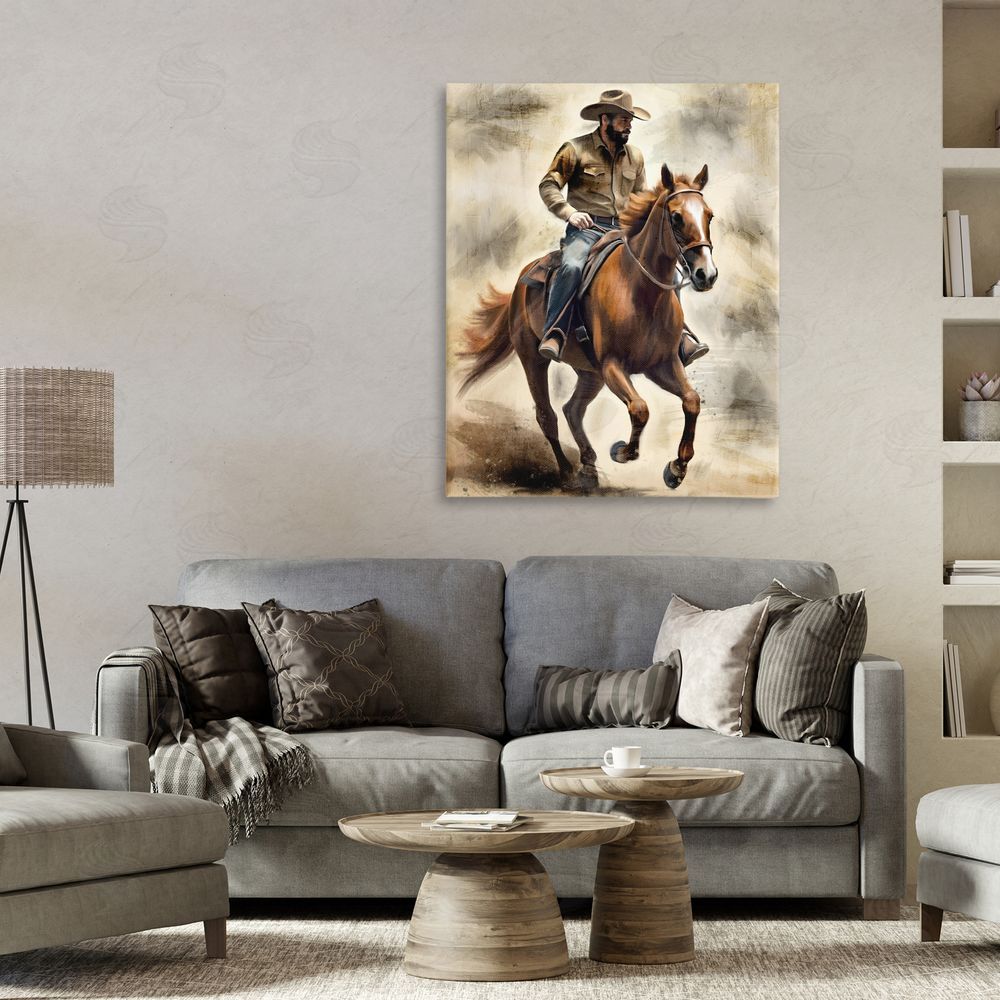 Kim Allen Gallop Horse & Cowboy
