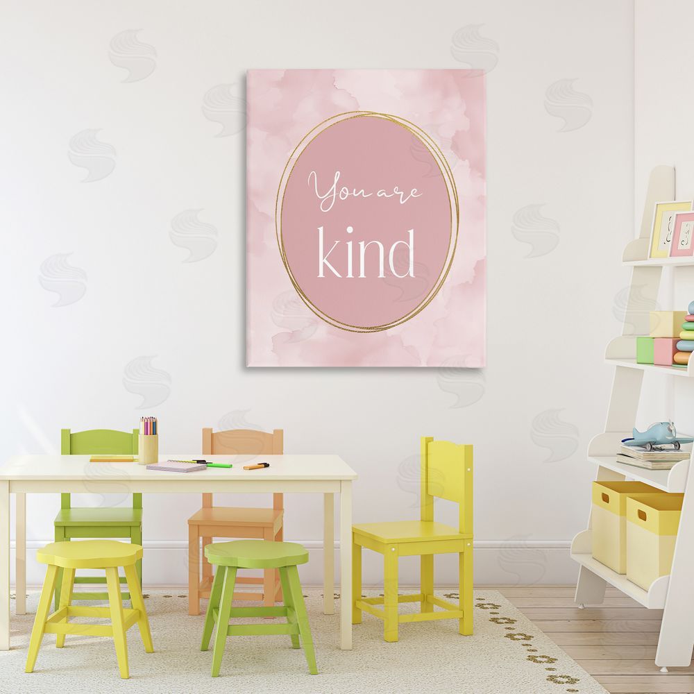Christine Simpson Art Pink Golden Affirmation