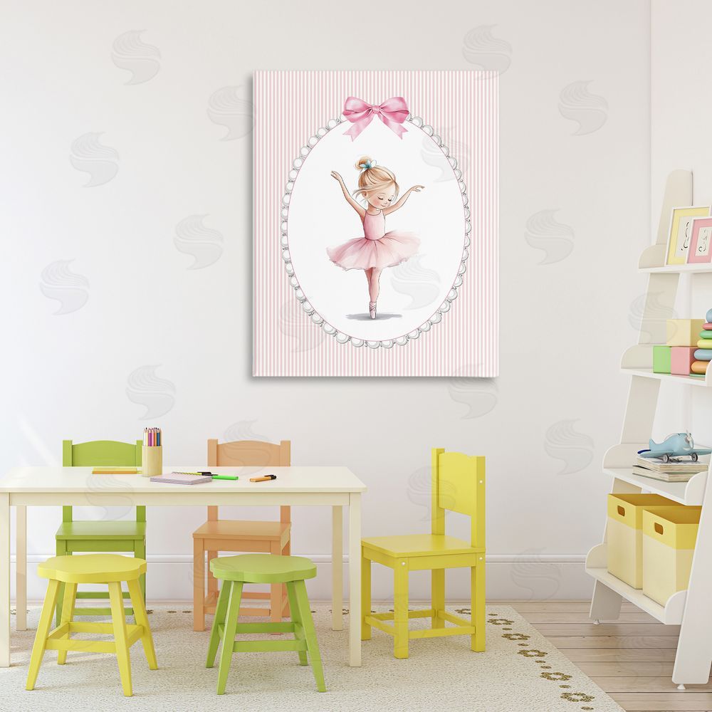 Christine Simpson Art Dance Pink Ballerina