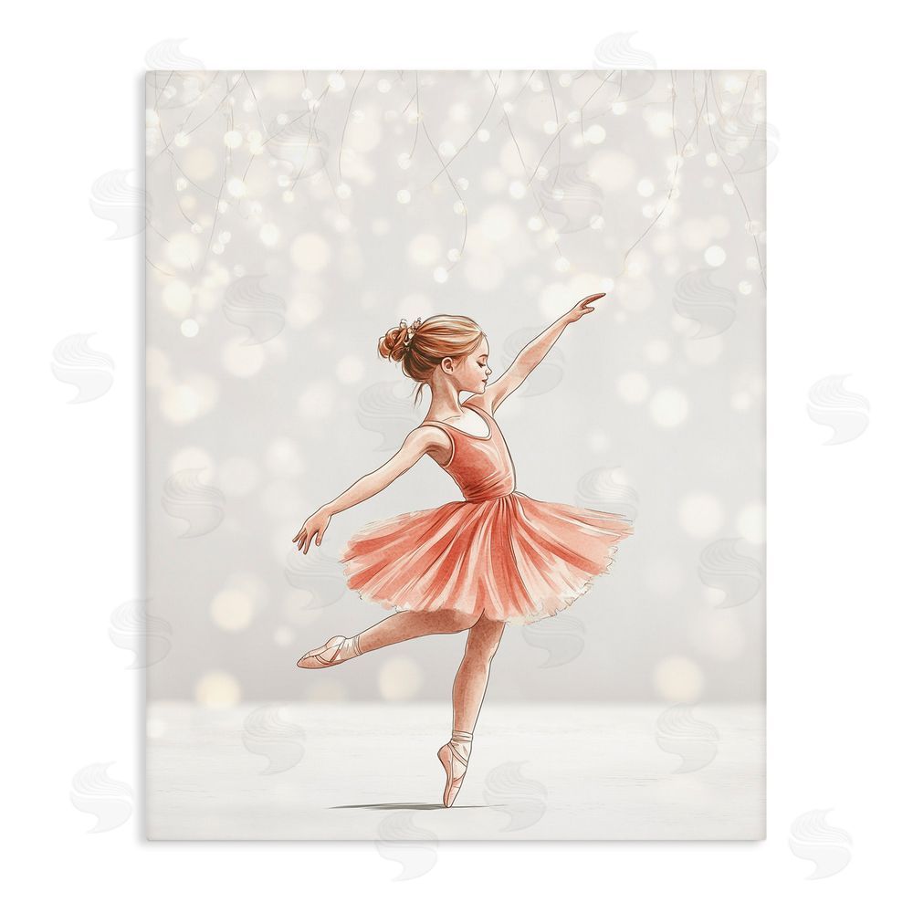 Christine Simpson Art Dancing In The Light Stretched Canvas Wall Art Print