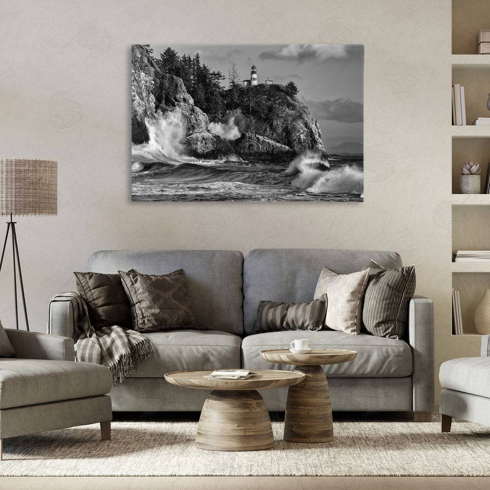 Rick Berk Rising Tide at Cape Stretched Canvas Wall Art in Room
