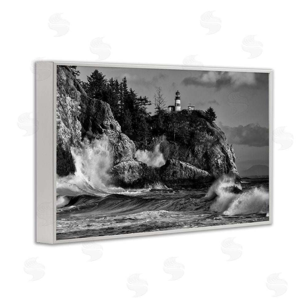 Rick Berk Rising Tide at Cape White Framed Giclee Wall Art Print