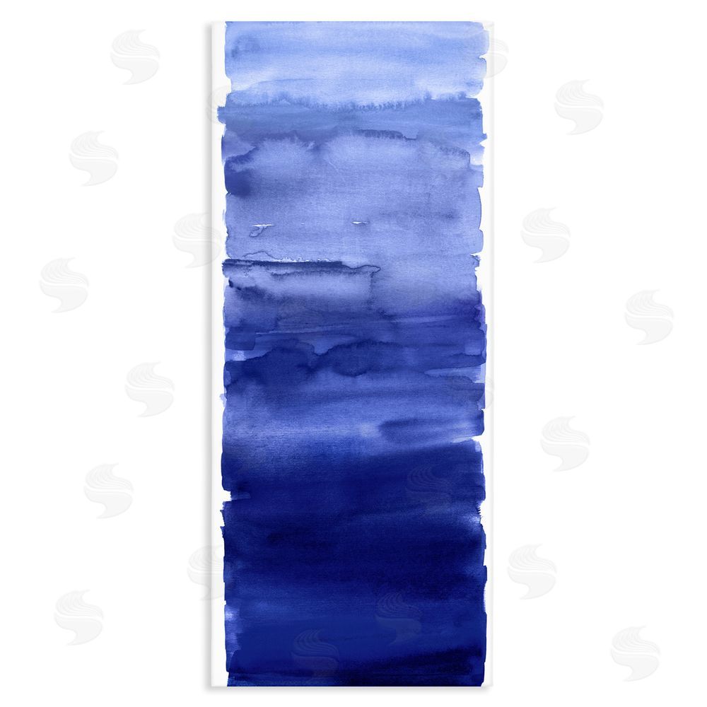 Allie Corbin Indigo Blend Gradient Stretched Canvas Wall Art Print