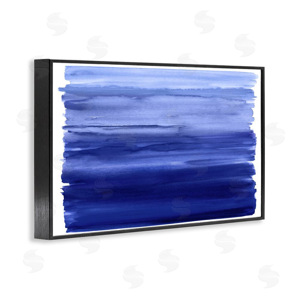 Allie Corbin Oceanic Ombre Blue Black Framed Giclee Wall Art Print