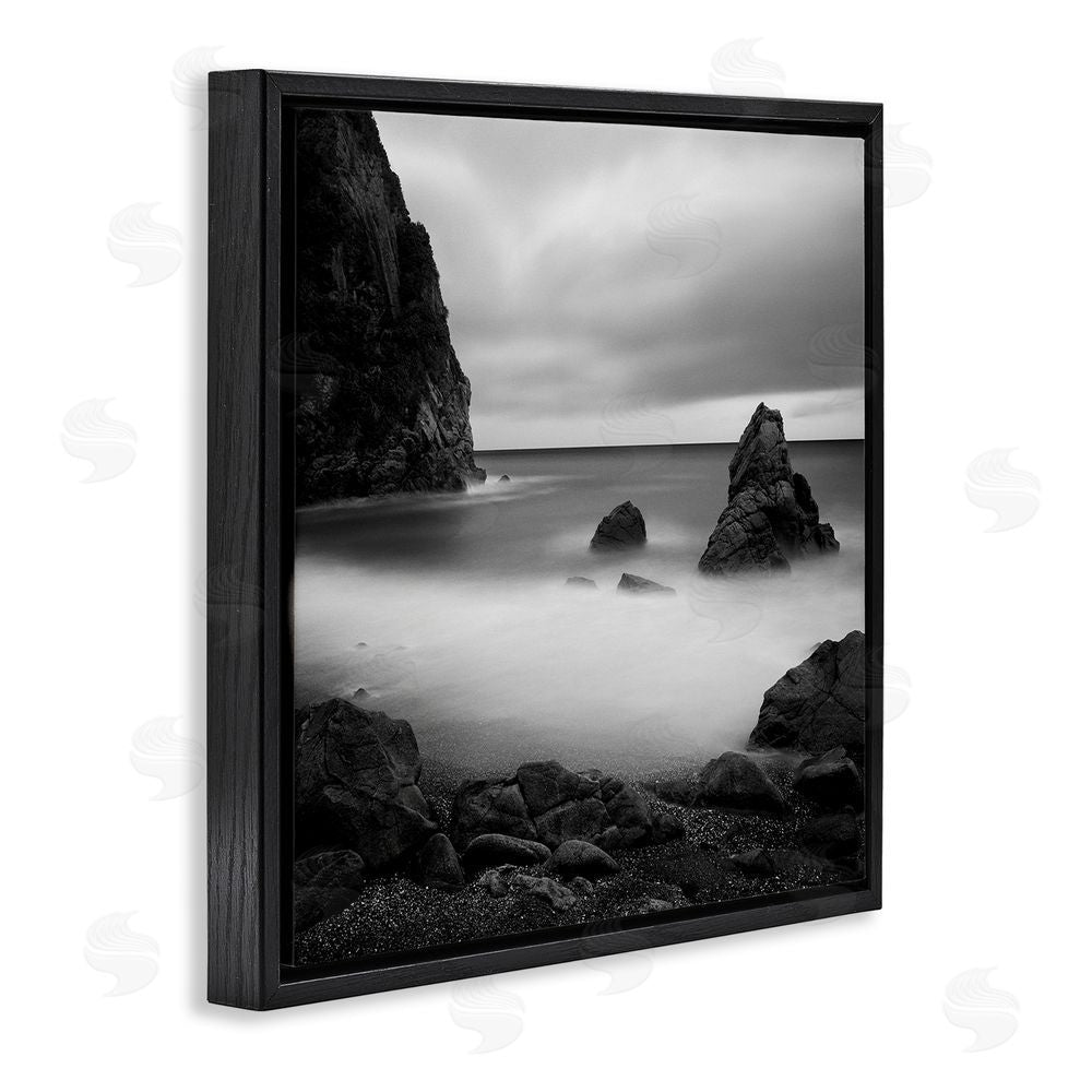 Chip Forelli Clear To The Horizon Black Floating Frame Canvas Wall Art Print