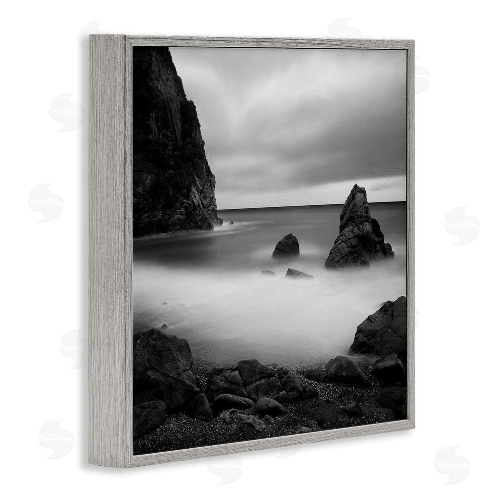 Chip Forelli Clear To The Horizon Gray Framed Giclee Wall Art Print