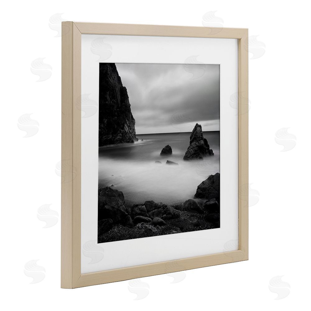 Chip Forelli Clear To The Horizon Brown Framed Print Under Glass Wall Art