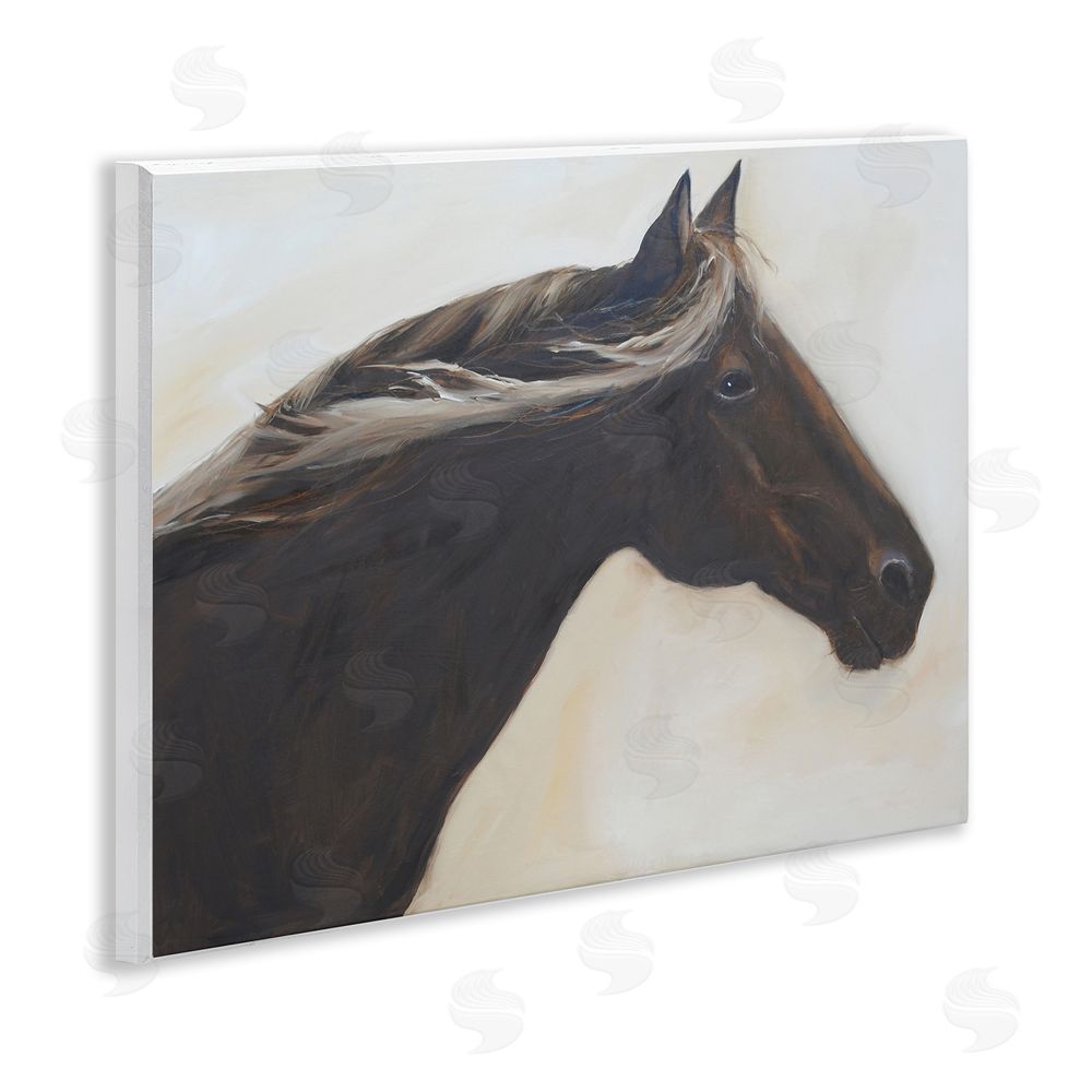 Jadei Graphics The Mare In Profile Wooden Wall Plaque Art Print