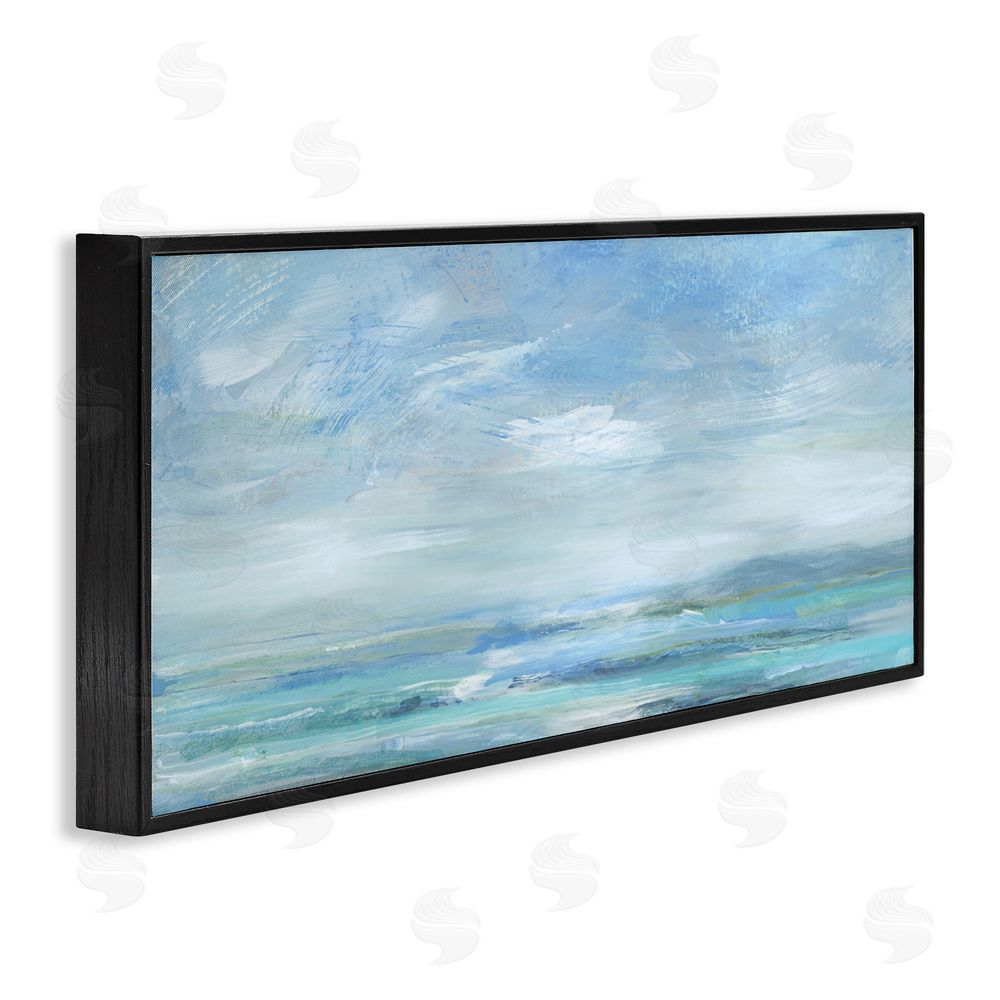 Danhui Nai Beyond The Blue Black Framed Giclee Wall Art Print