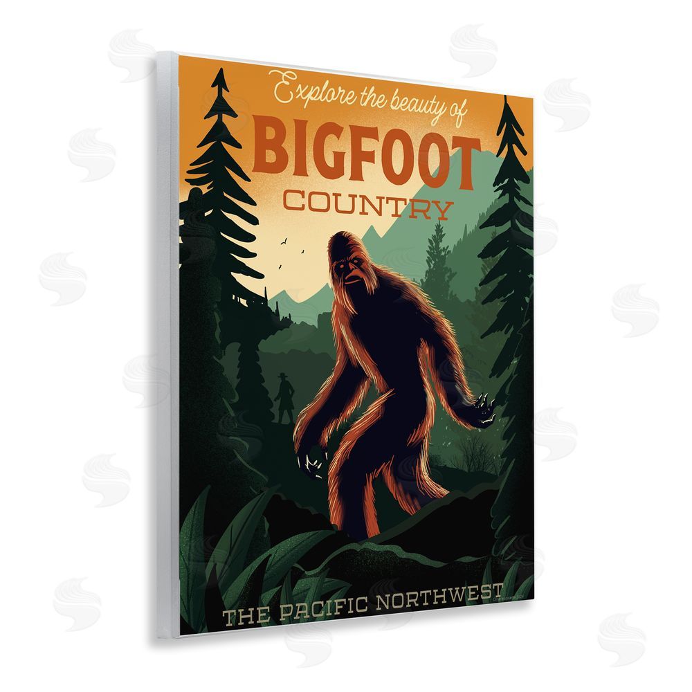 Omar Escalante Cryptid Tourism Wildlife Wall Plaque Art Print