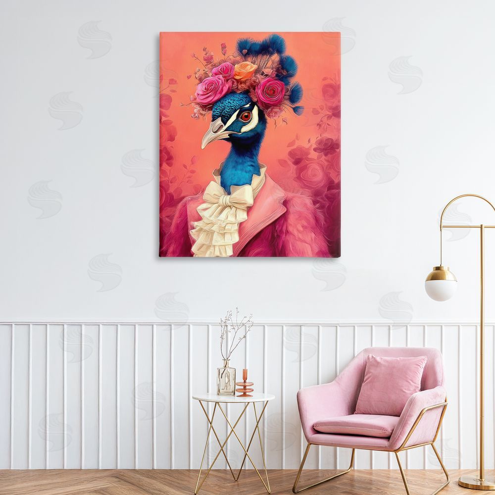 Lazar Studio Baroque Peacock in Pink