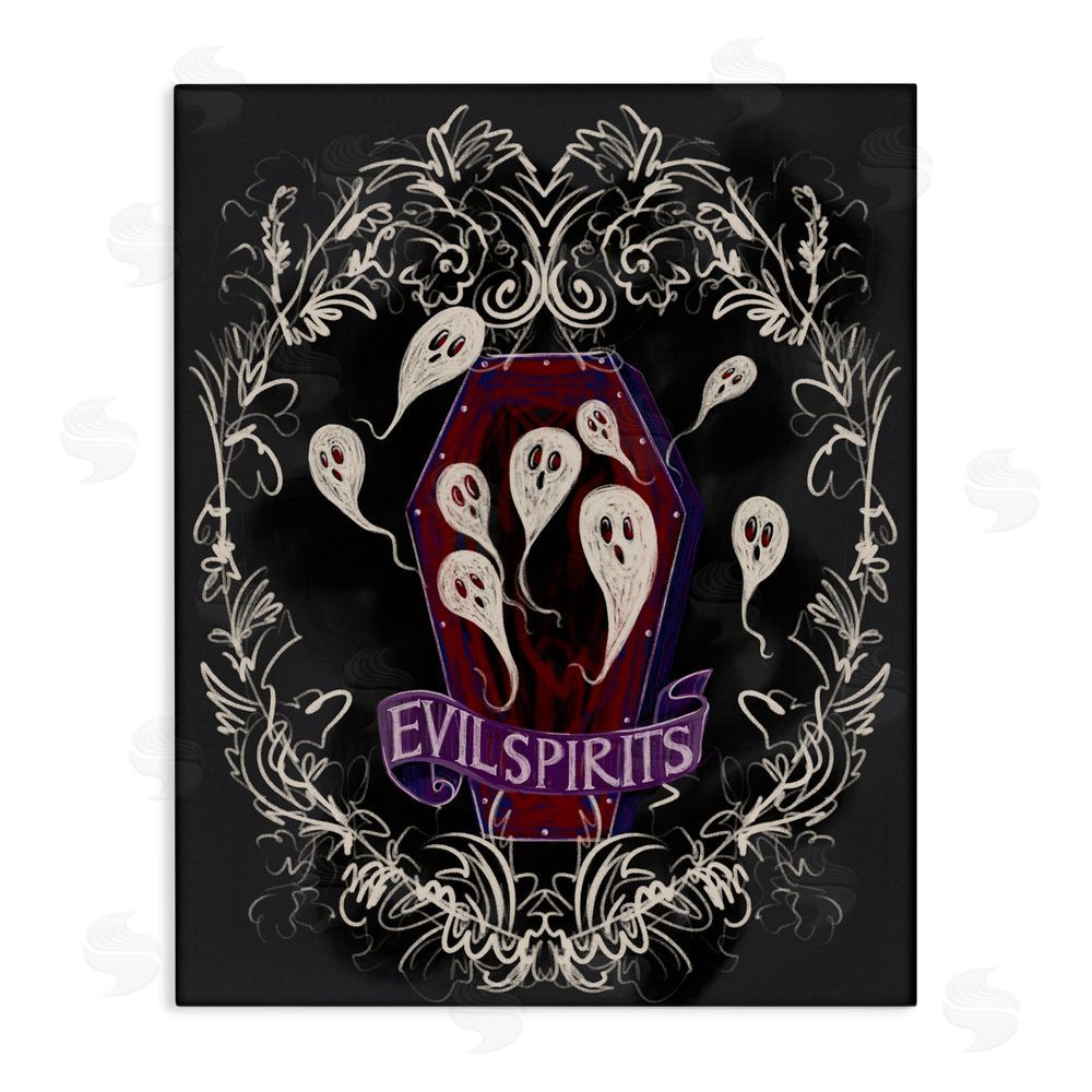 Connie Summers Evil Spirits Ghosts Canvas Wall Art Print