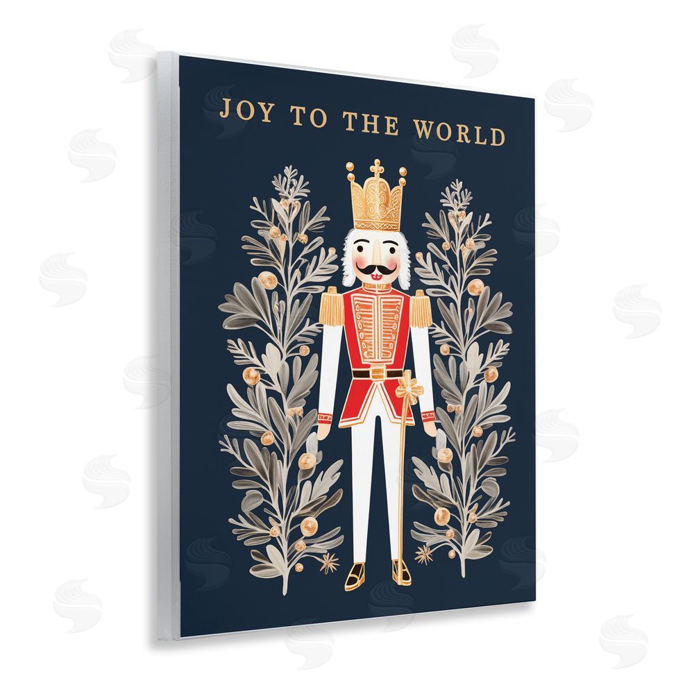 Heidi Kuntz Joy To World Happy Nutcracker Wall Plaque Art Print