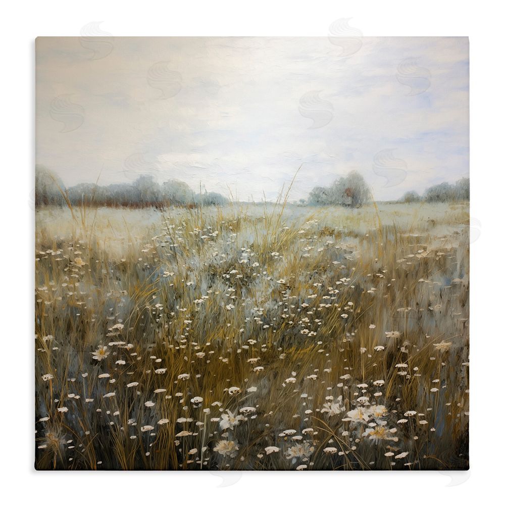 Heidi Kuntz Across The Field in Summertime Stretched Canvas Wall Art Print