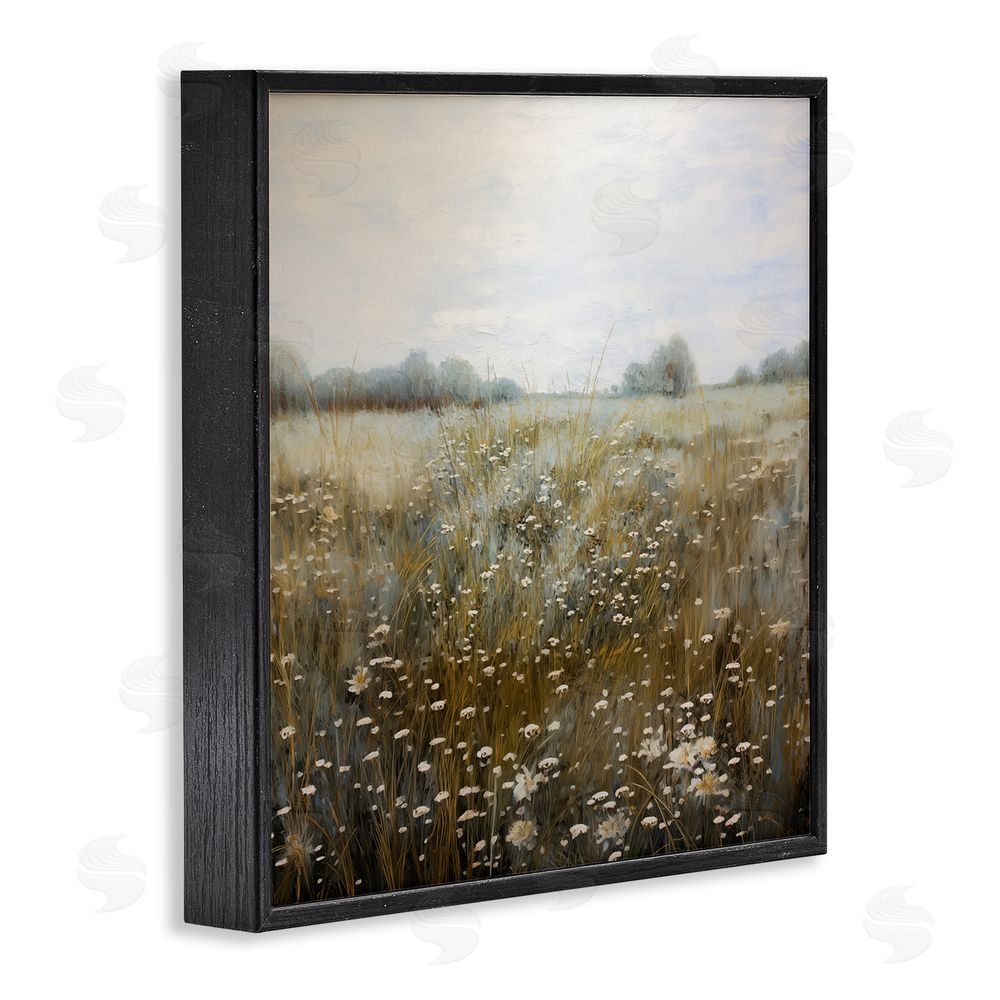Heidi Kuntz Across The Field in Summertime Black Framed Giclee Wall Art Print