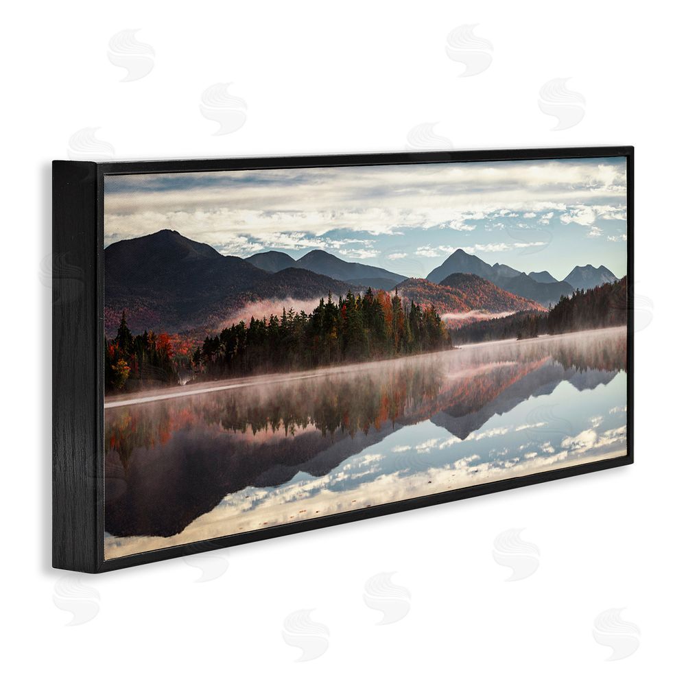 Jonathan Zaharek Panoramic View From Boreas Ponds Black Framed Giclee Wall Art Print