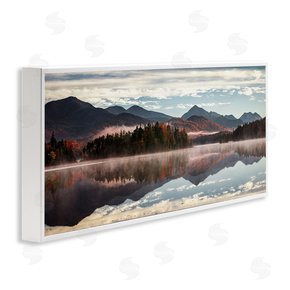Jonathan Zaharek Panoramic View From Boreas Ponds White Framed Giclee Wall Art Print