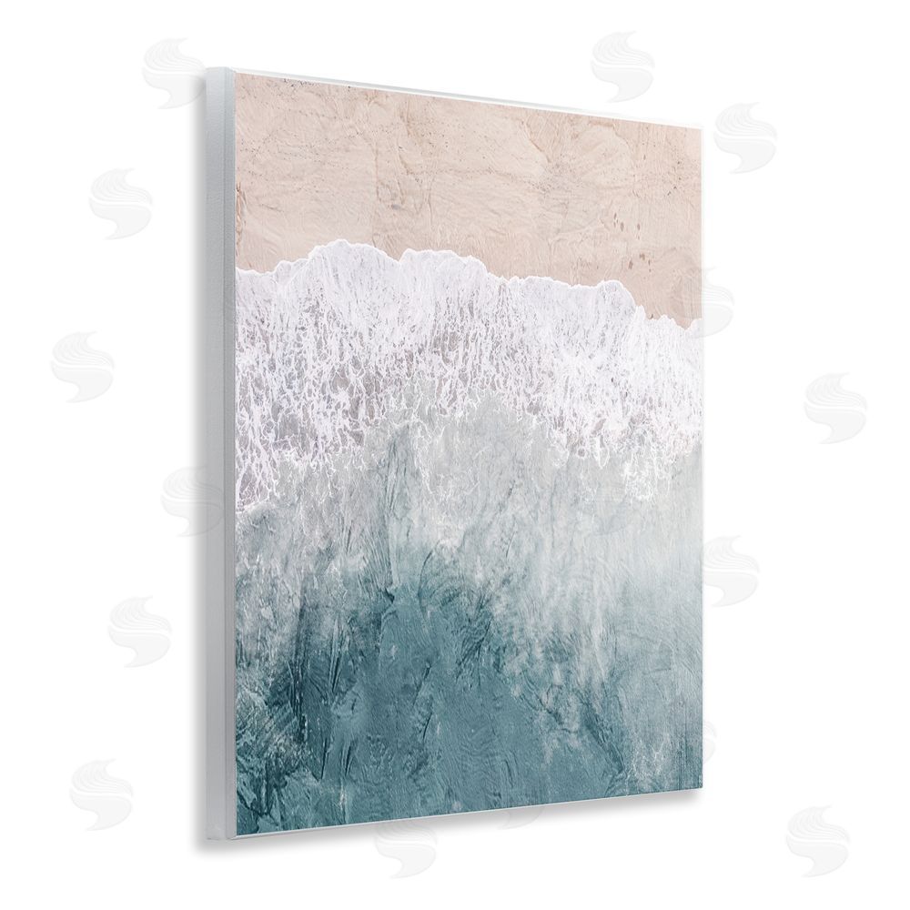 Kim Allen Beach Top Shore Wooden Wall Plaque Art Print