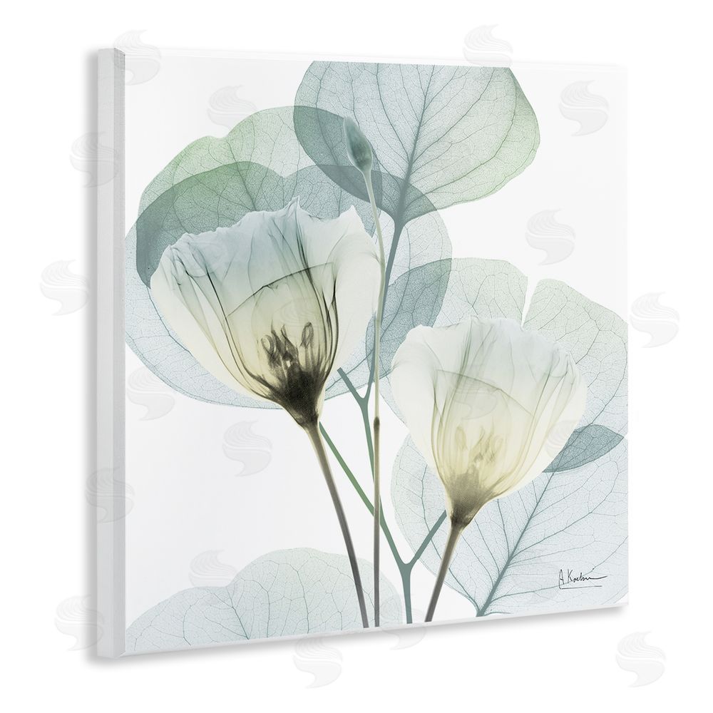 Albert Koetsier Divine Fate Flower Leaves Wooden Wall Plaque Art Print