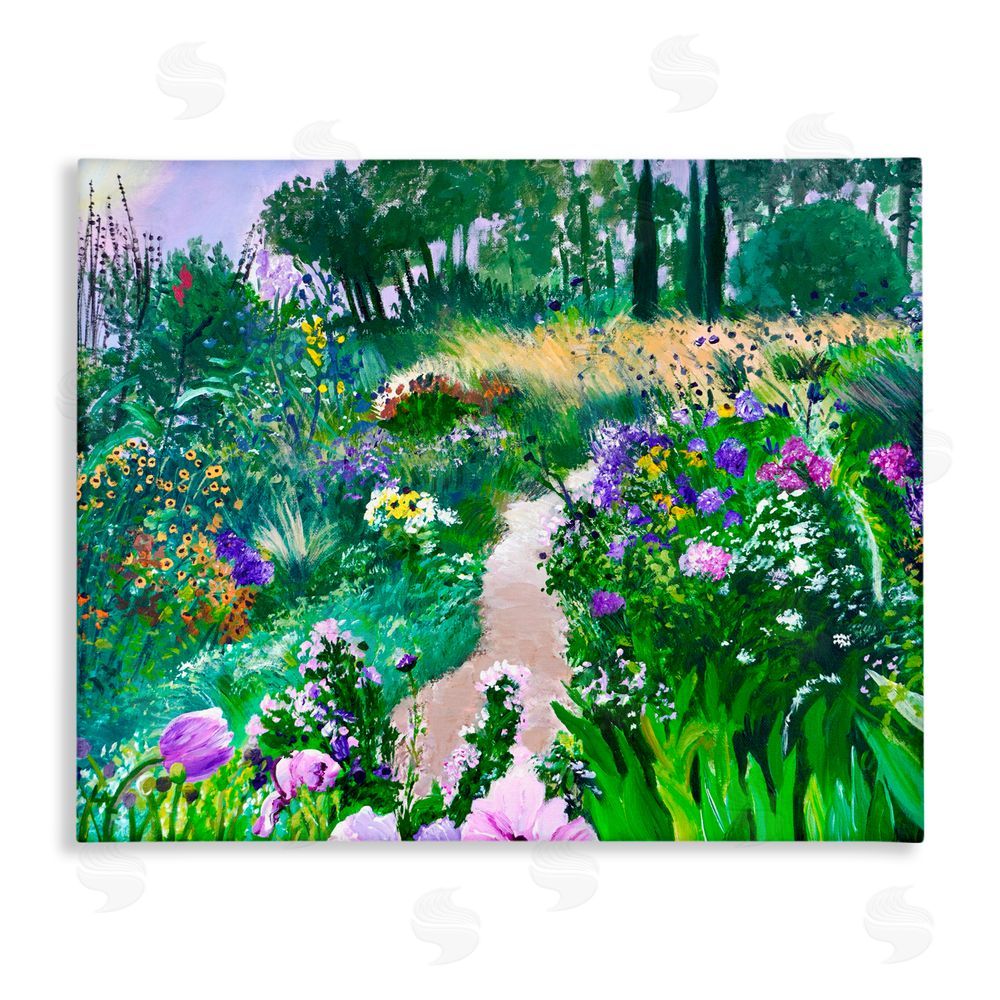 Lee Ann Zirbes Path to Country Gardens Canvas Wall Art Print