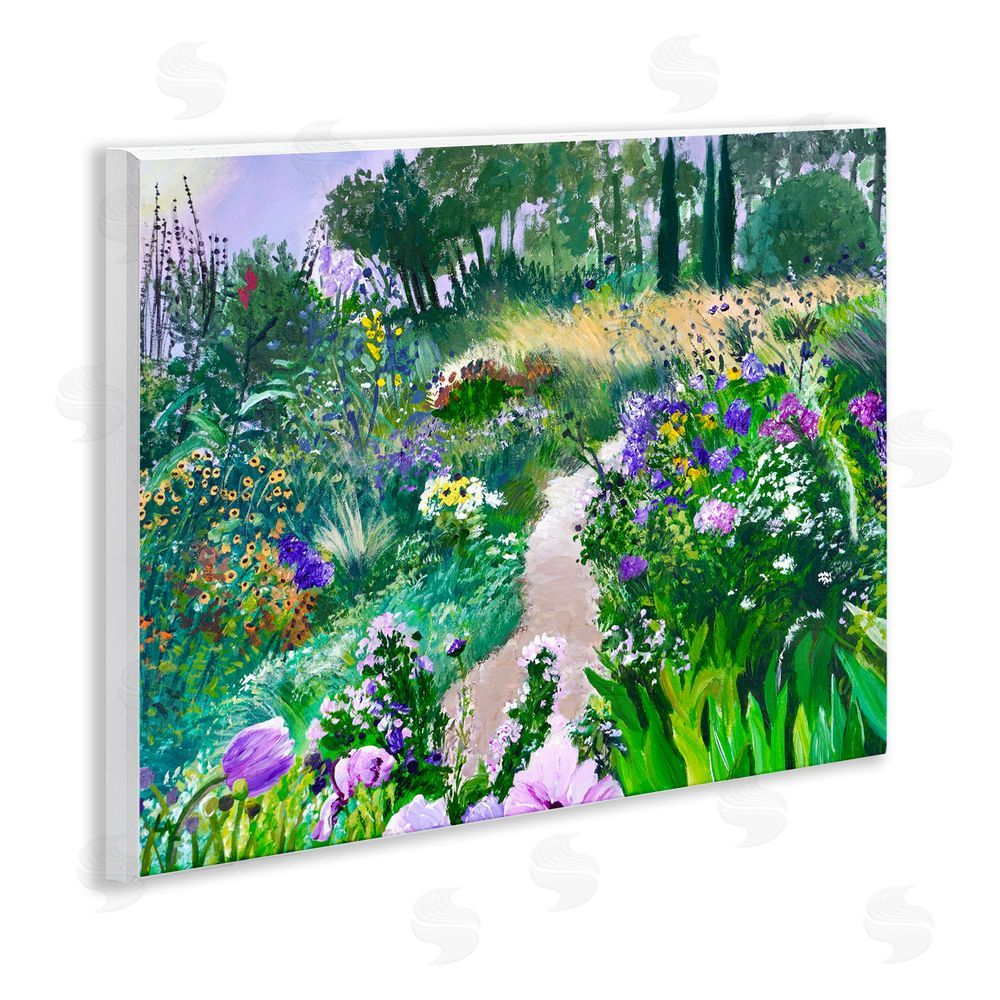 Lee Ann Zirbes Path to Country Gardens Wall Plaque Art Print