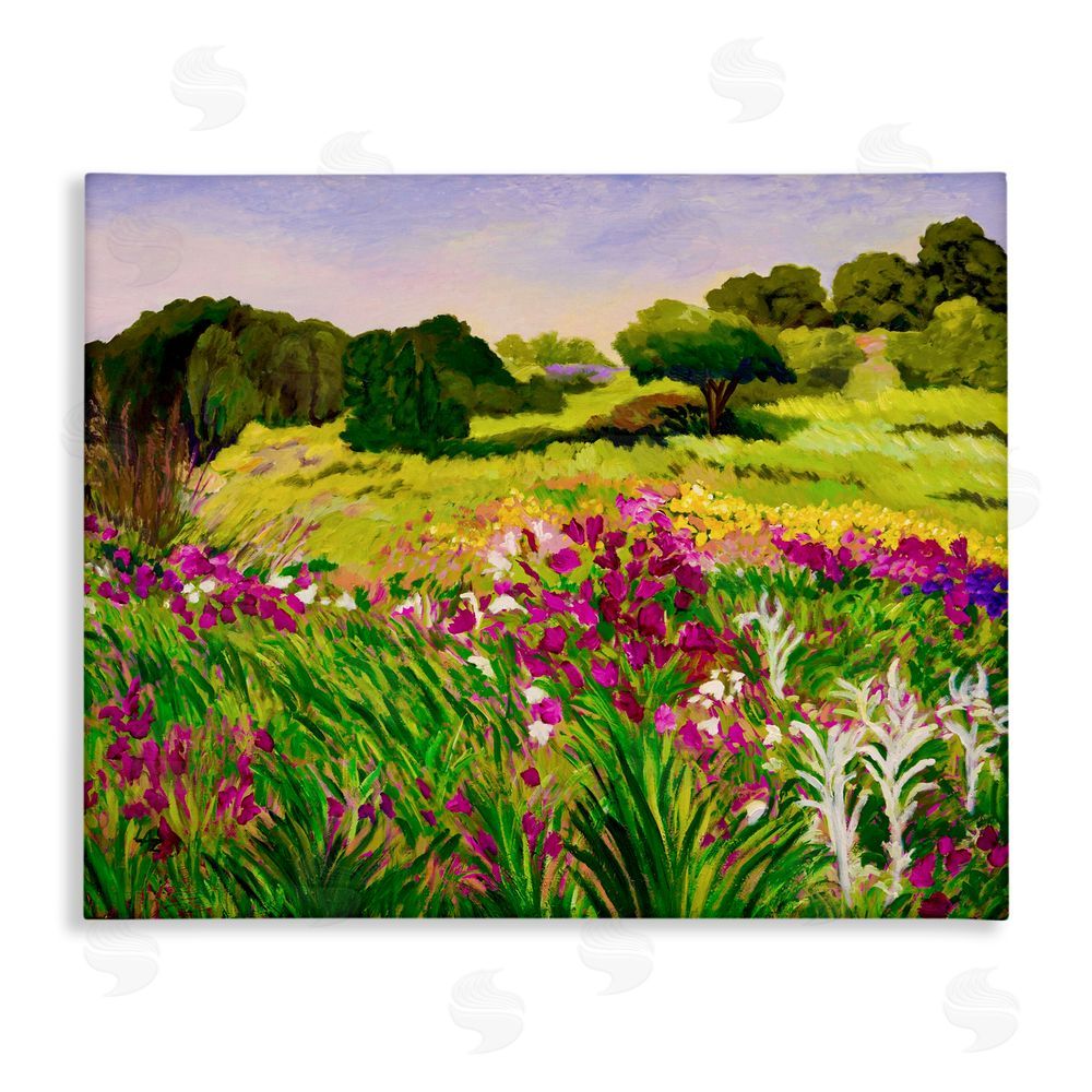 Lee Ann Zirbes Promised Vibrant Scenery Canvas Wall Art Print