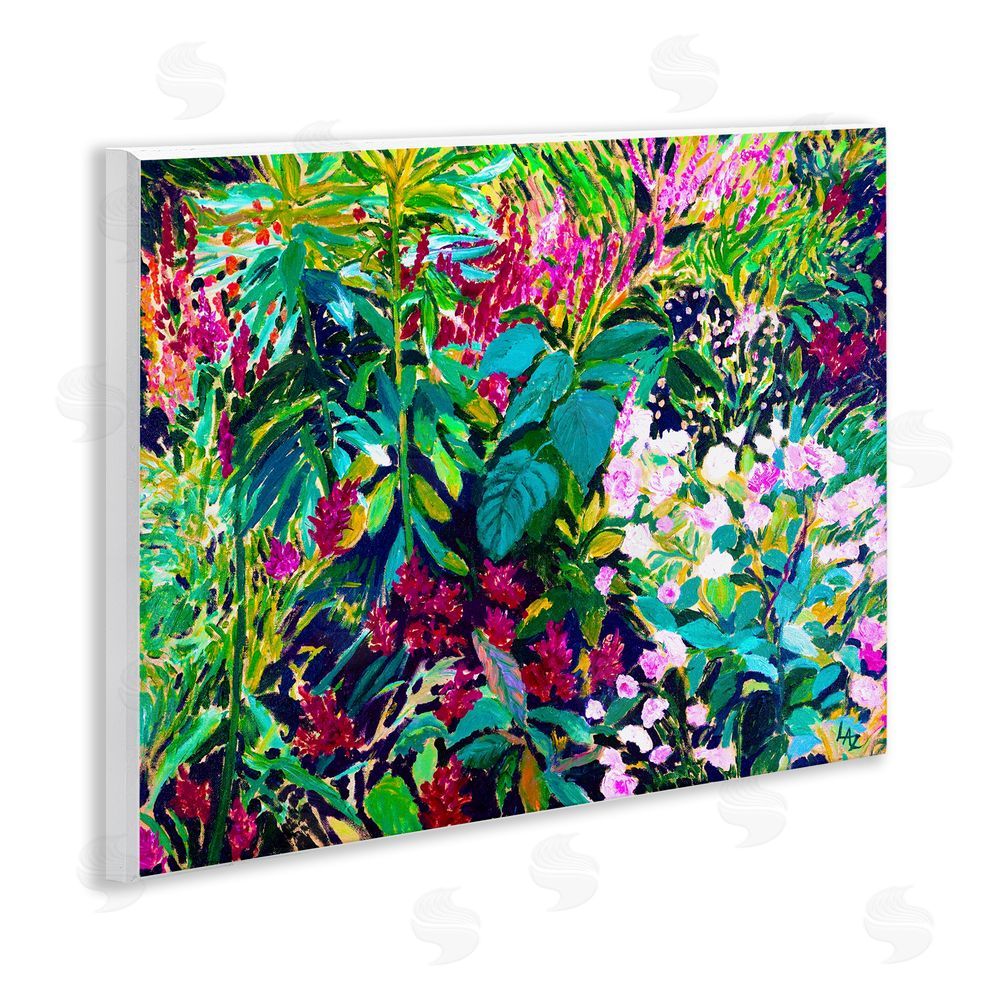 Lee Ann Zirbes Lush & Vibrant Tropical Leaves Wall Plaque Art Print