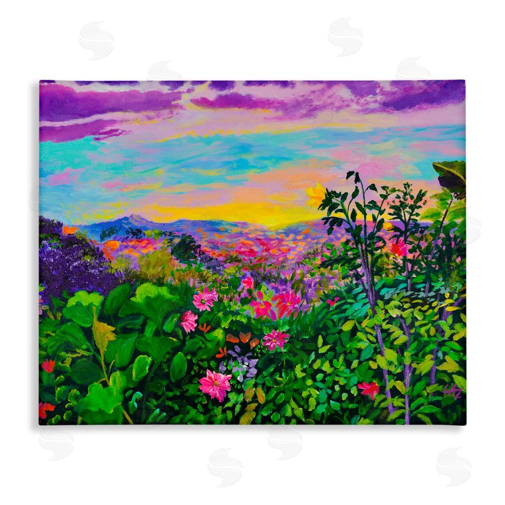 Lee Ann Zirbes Highland Flora Overlook Canvas Wall Art Print