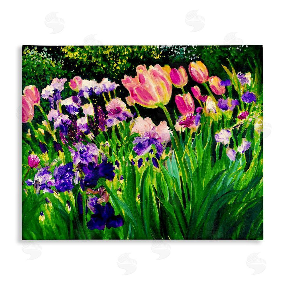 Lee Ann Zirbes Near The Windmill Garden Canvas Wall Art Print