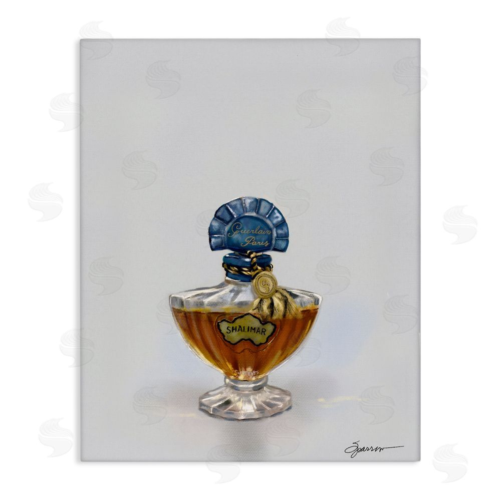 Mary Sparrow Classy Luxury Perfume Bottle Canvas Wall Art Print