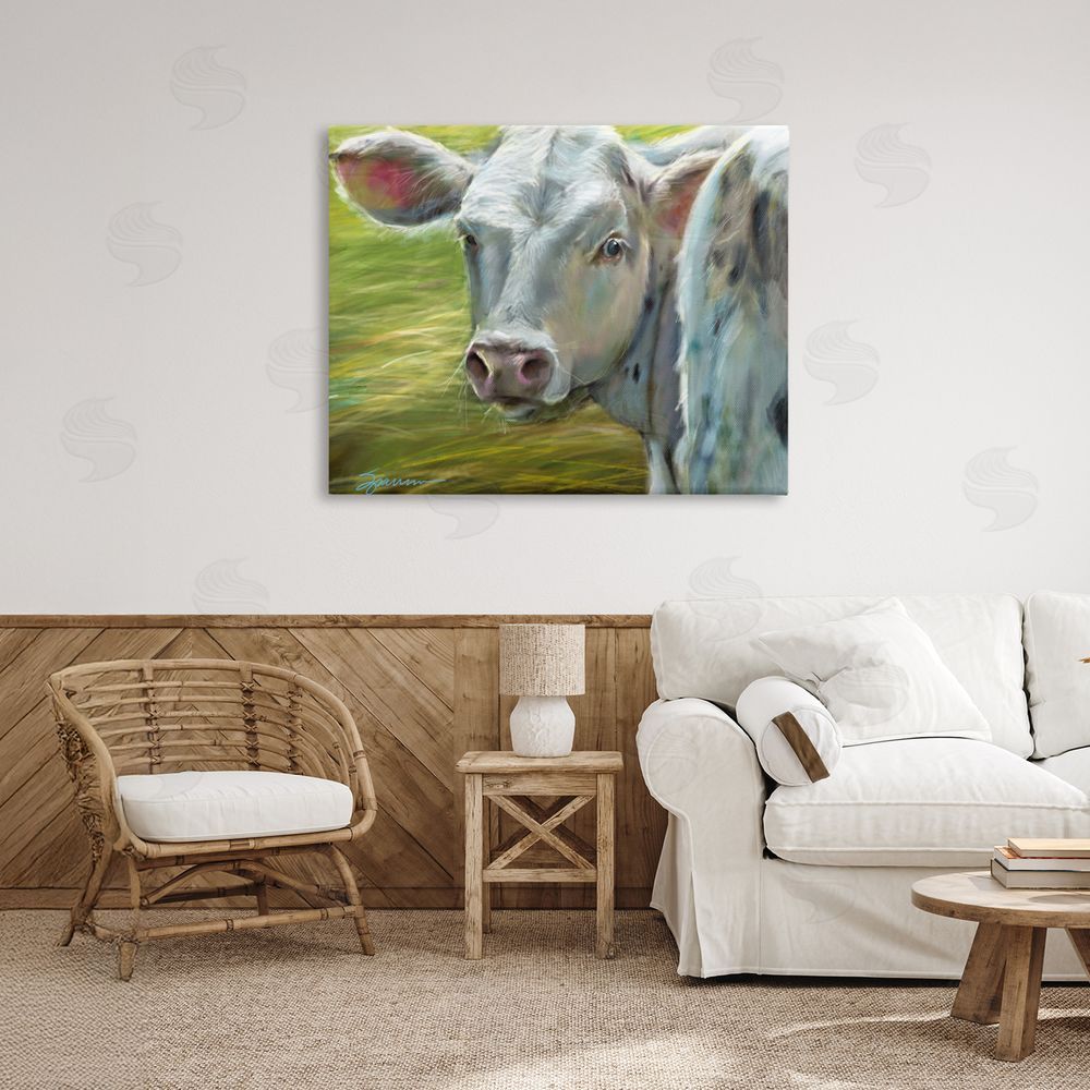 Mary Sparrow Baby Bessie Portrait Canvas Art on Wall