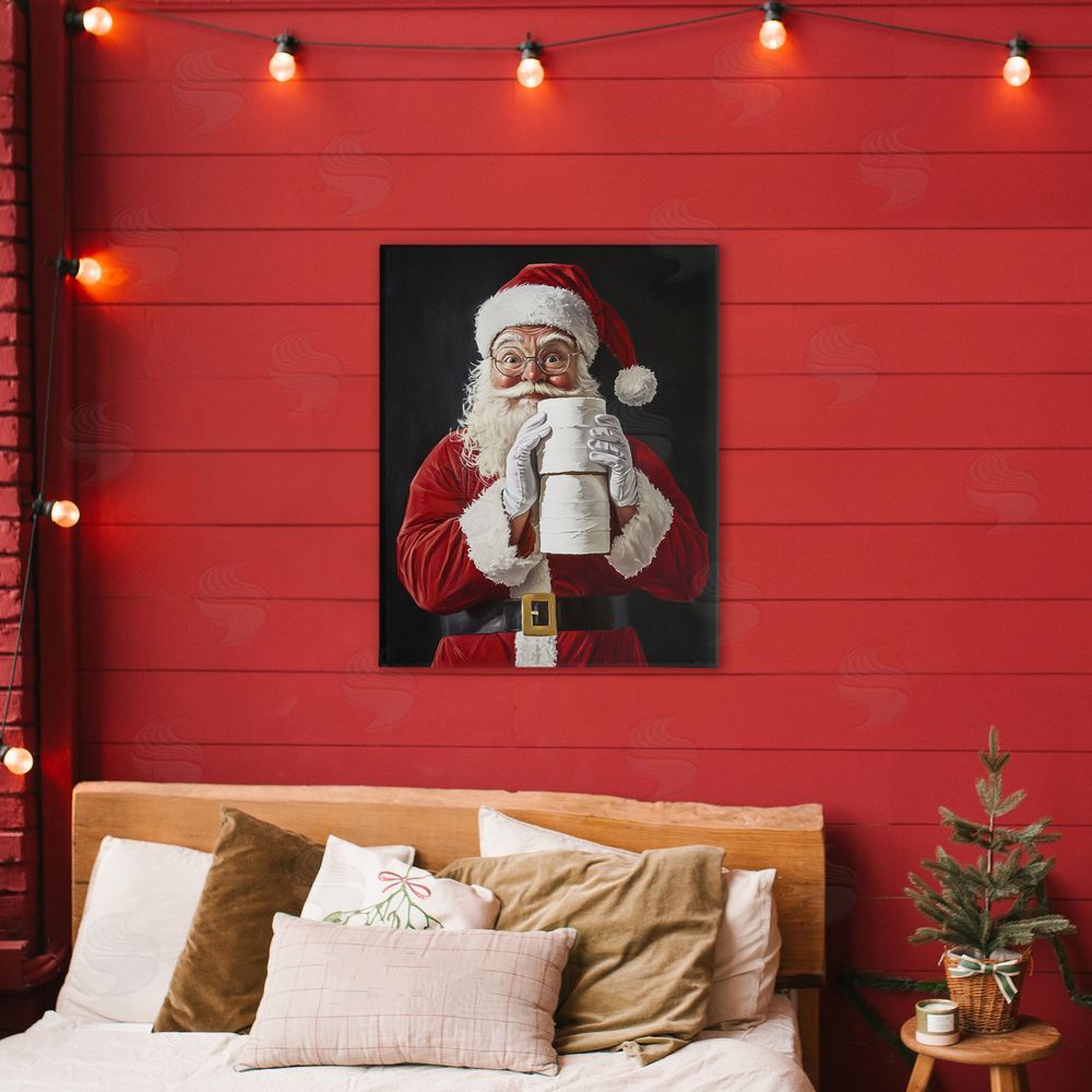 Arlington Prints Santa Has Your TP Canvas Art on Wall