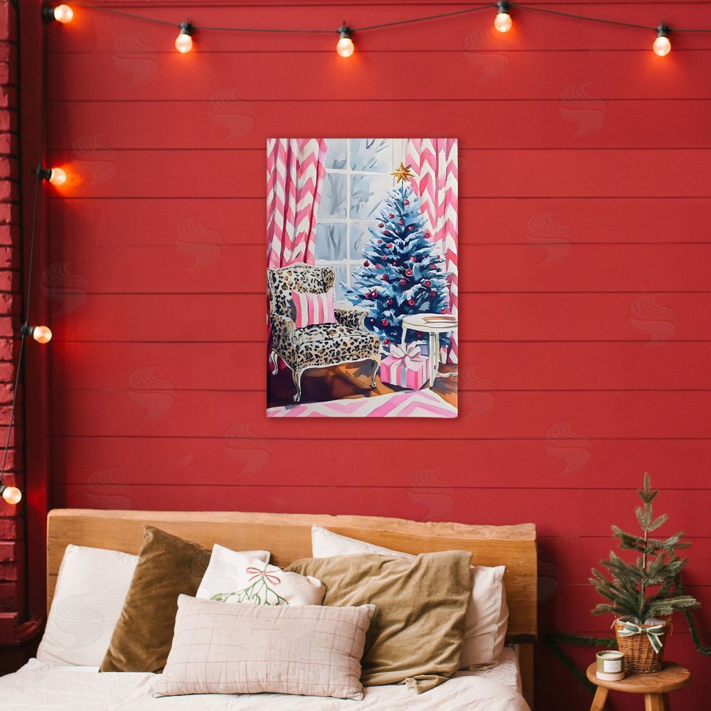 Arlington Prints Trendy Glam Christmas Canvas Art on Wall