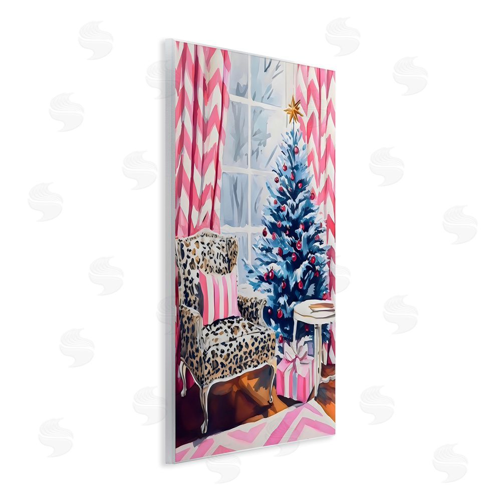 Arlington Prints Trendy Glam Christmas Wall Plaque Art Print