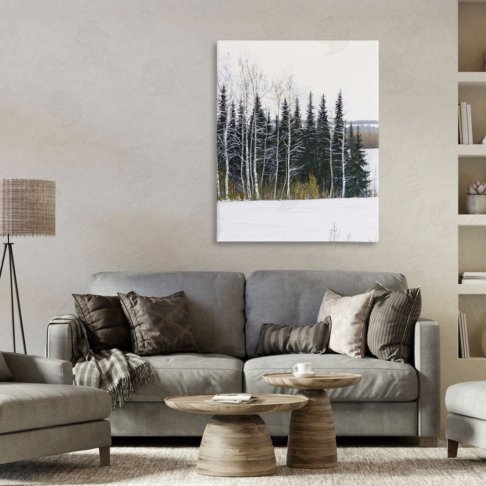 Arlington Prints Winter Landscape Grove Canvas Art on Wall