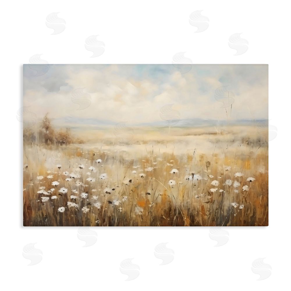 Creative Studio Neutral Land Calmness Stretched Canvas Wall Art