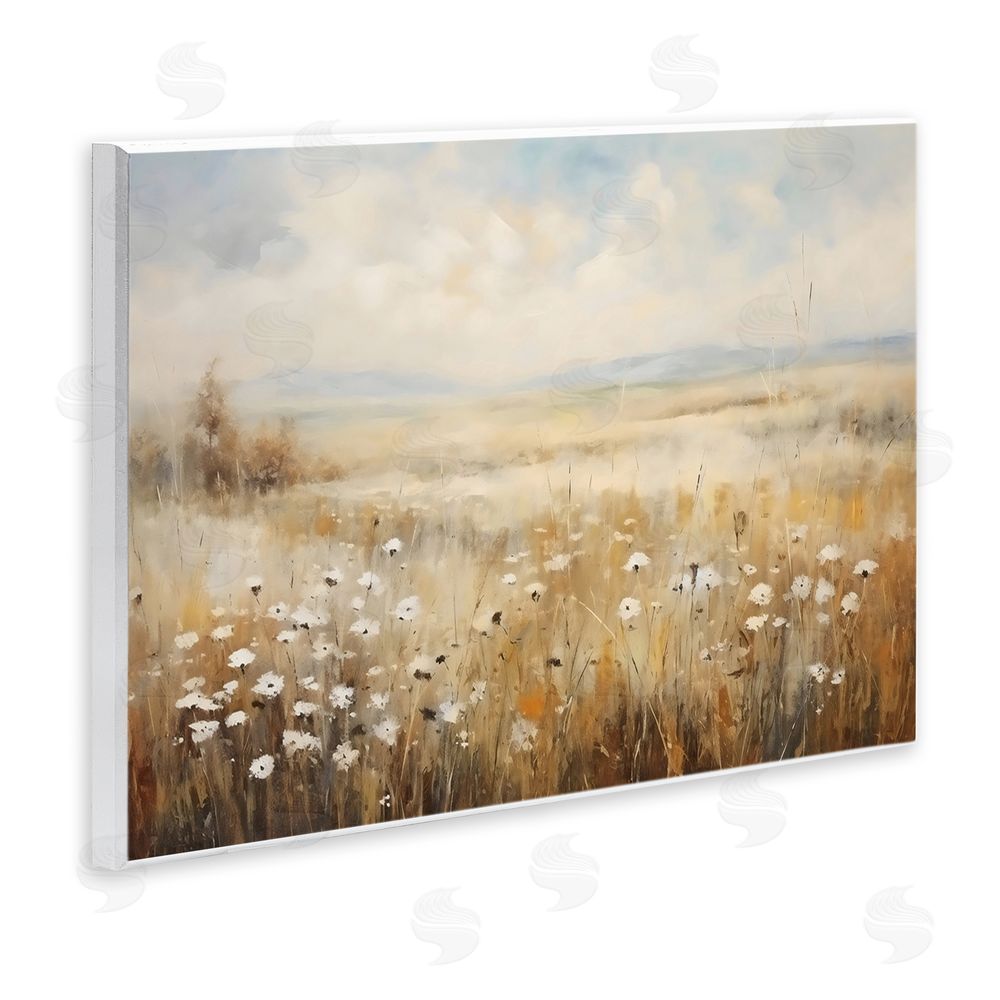 Creative Studio Neutral Land Calmness Wall Plaque Home Decor Art Print