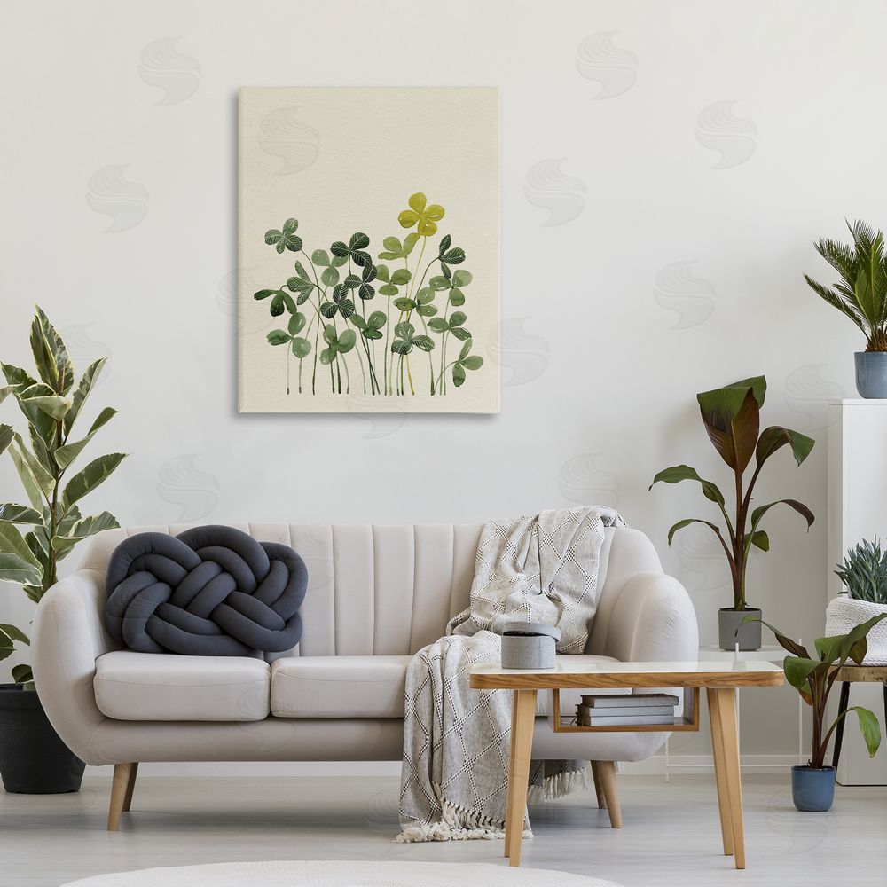 Grace Popp Hidden Gems Botanicals Stretched Canvas Wall Art Print in Room