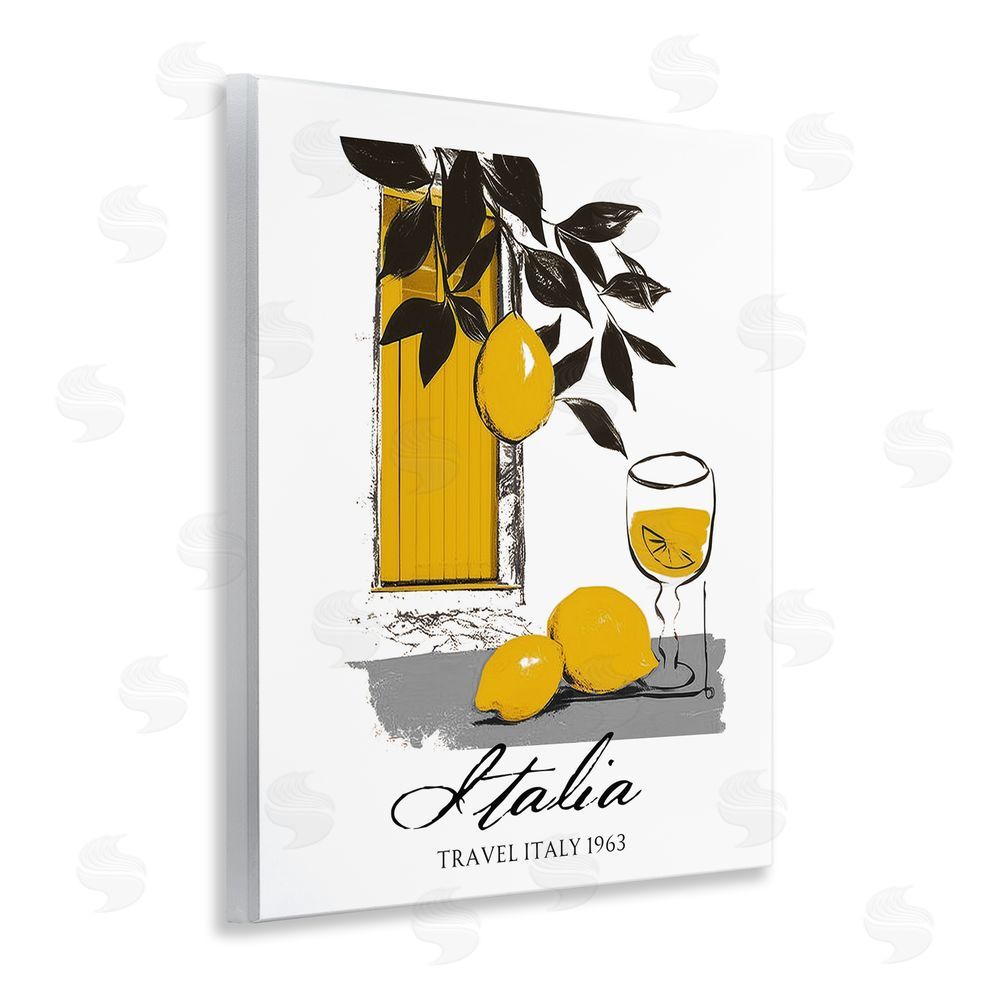 Annabelle Hall Travel Italia Lemons Wall Plaque Art Print