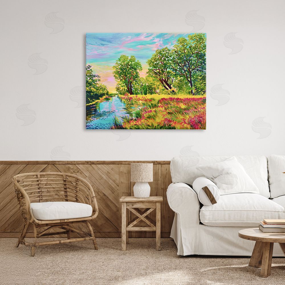 Lee Ann Zirbes Day Of Grace Landscape Canvas Art on Wall
