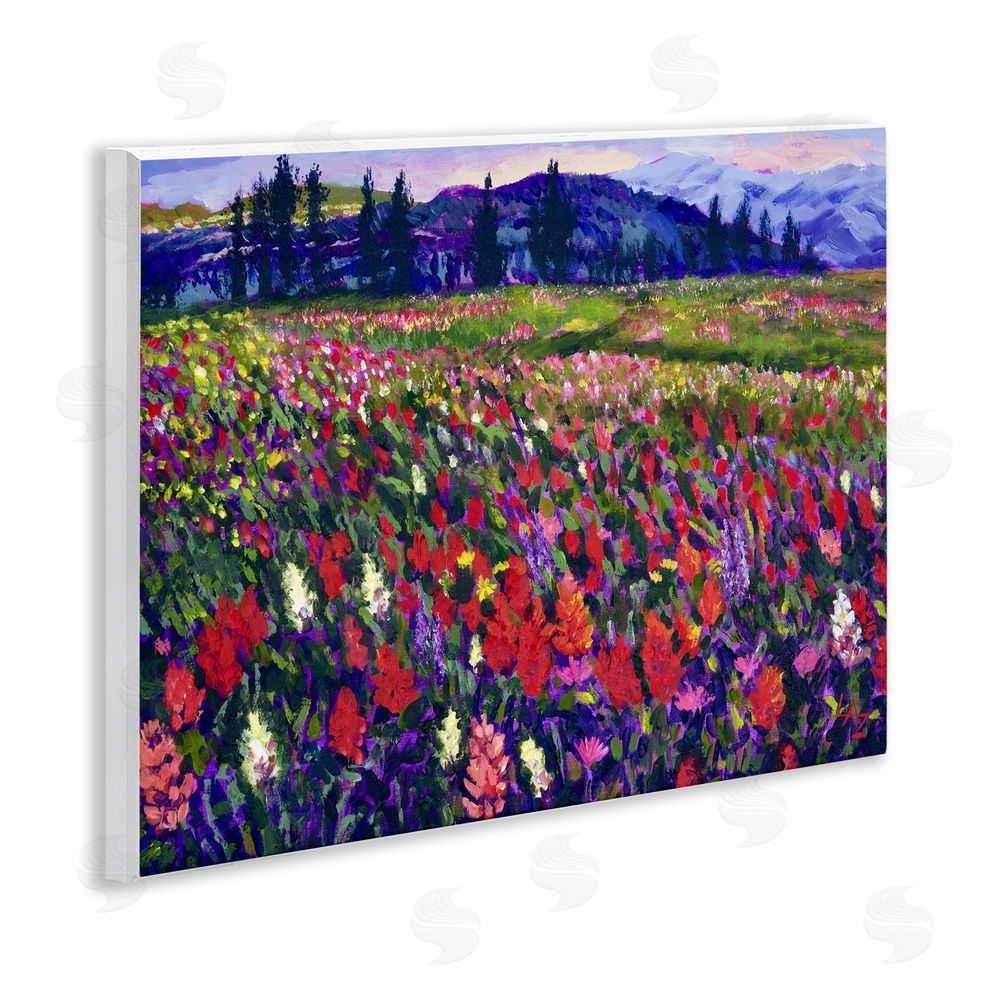 Lee Ann Zirbes Roadside Rhythm Meadow Wall Plaque Art Print
