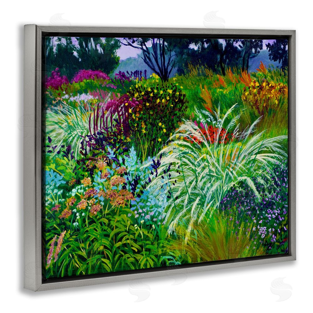 Lee Ann Zirbes Capturing The Moment Gray Floating Frame Canvas Wall Art Print