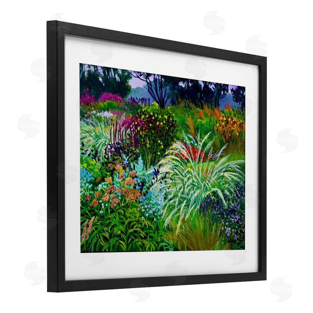 Lee Ann Zirbes Capturing The Moment Black Framed Print Under Glass with White Mat Wall Art