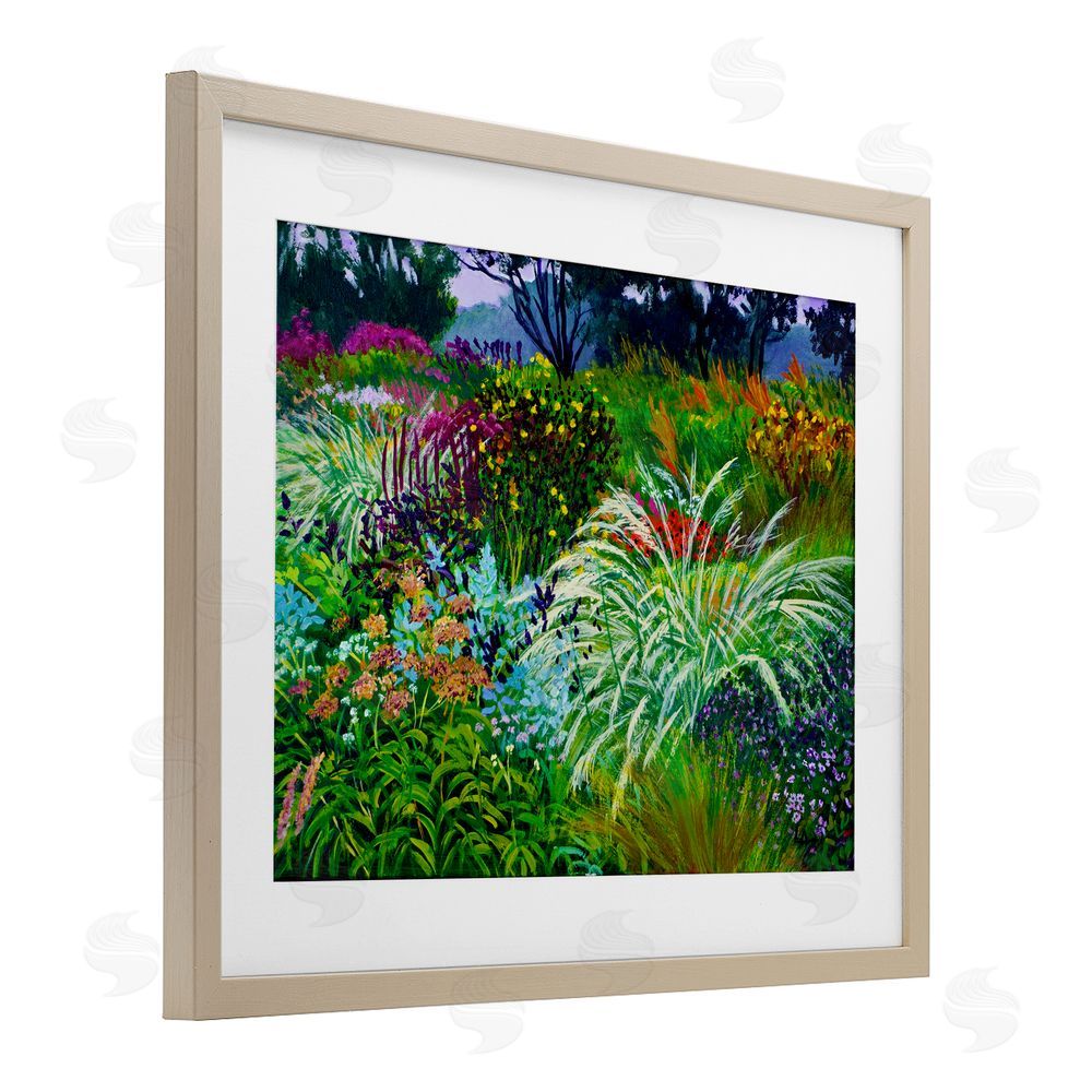 Lee Ann Zirbes Capturing The Moment Birch Framed Print Under Glass with White Mat Wall Art