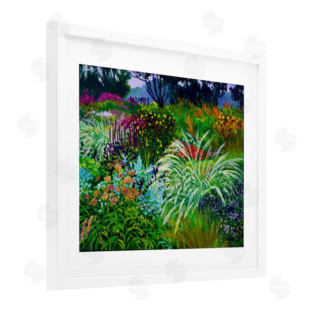 Lee Ann Zirbes Capturing The Moment White Framed Print Under Glass with Mat Wall Art