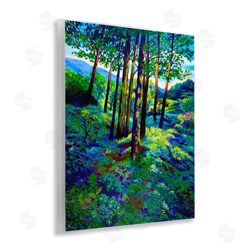 Lee Ann Zirbes Blue Ridge Mountain Breezes Wall Plaque Art Print