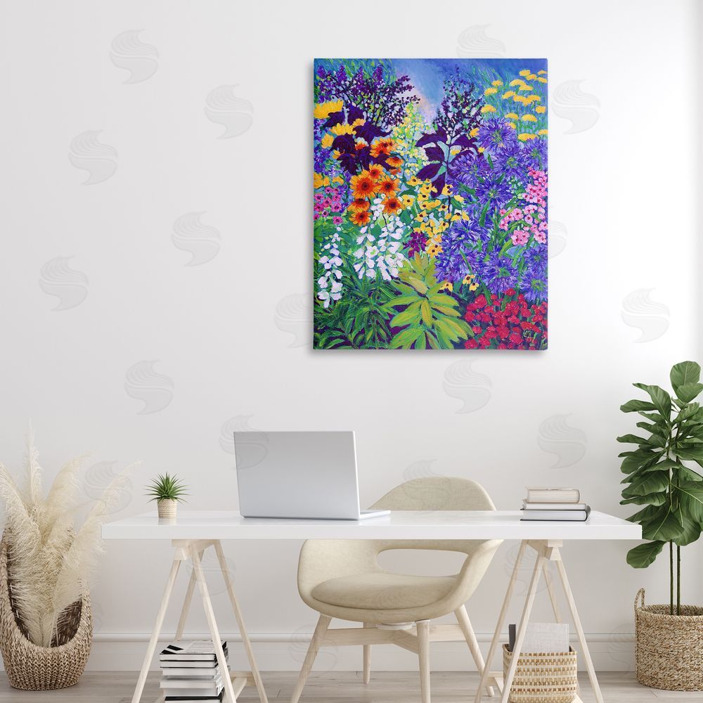 Lee Ann Zirbes Color Companions Assortment Canvas Art on Wall